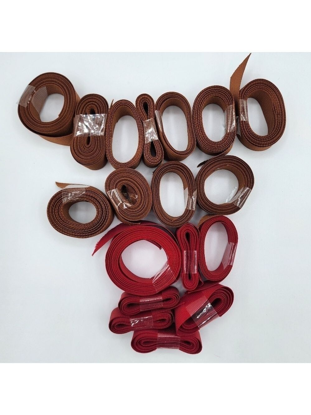 Red & Brown Ribbon Bundle - Picture 5 of 7